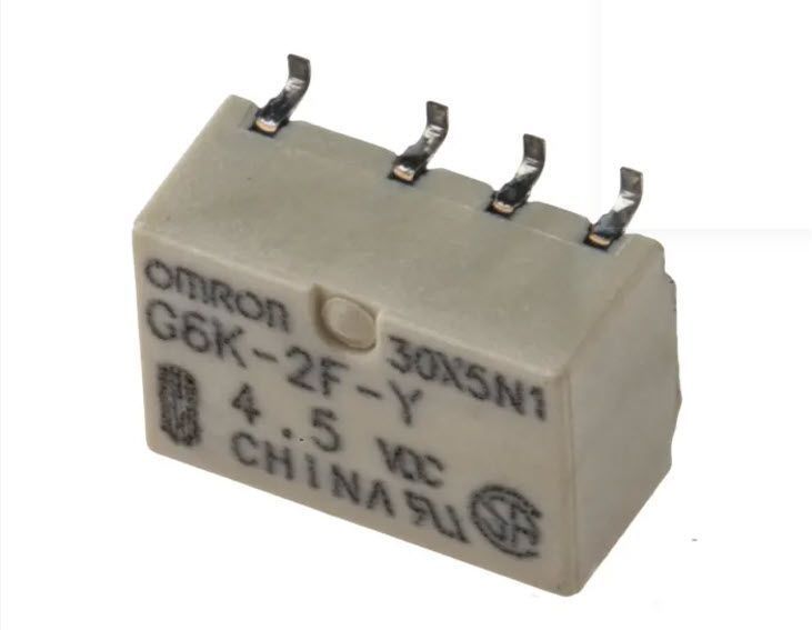 G6K-2F-Y OMRON реле UD2-4.5NU G6K-2F-Y 1A 4.5V Singal Relay CDP TCS Autocom Delphi DS150e 3679-2 фото
