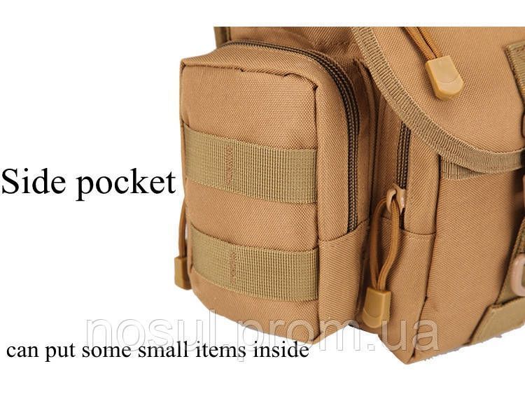 Поясная тактическая сумка (набедренная) черный, leg-bag, многофункциональная, армейская, для путешествий 5296 фото
