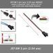 JST-SM 3 pin (шаг 2.54 мм) AWG22 разъем с защелкой "папа" кабель (15 см) LED 3528 5050 RGB RGBW RGBWW Разъем-коннетор c защелкой-фиксатором JST-SM 3 pin (шаг 2.54 мм) для подключения светодиодных лент, а также линий питания автоматизированых систем, робот 8092-2 фото 1