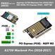 PH415 ver.1.2 22C21 адаптер A1708 Macbook Pro (2016-2017) SSD NVMe PCI Express (PCIE) - NGFF M2 Mac OS adapter 7109 фото 1