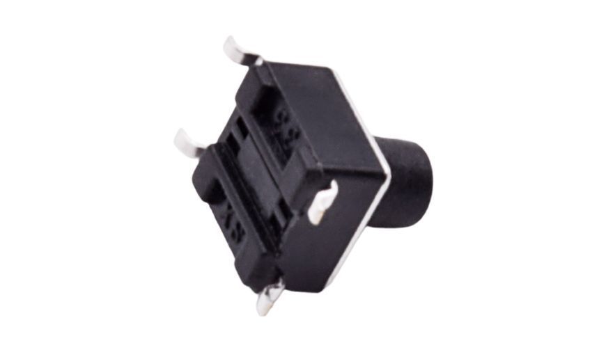Кнопка тактова мікро SMD 6*6*12 мм (4 pin) перемикач micro SMD Tactile Tact Push Button Switch 7211 фото