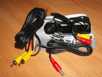 Камера заднього огляду CCD під LED-підсвітку для Touran Passat Jetta Caddy Golf Plus Multivan T5 (під кріплення гвинт 3564 фото