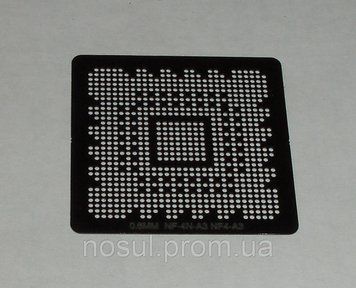 BGA шаблони Nvidia 0.6 mm NF-4N-A3 NF4-A3 трафарети для реболлу реболінг-набір відновлення паяння 4063 фото