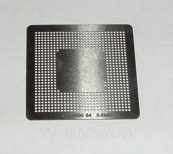 BGA шаблоны ATI 0.6 mm 9000 64M / M9-CSP64 / 216T9NGBGA13FHG трафареты для реболла реболинг набор восстановлен 4128 фото