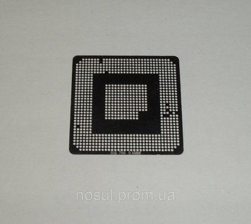 BGA шаблони 0.6 mm SIS 756 трафарети шаблони для реболлу реболінг-набір відновлення паяння ремонт прямого на 4450 фото