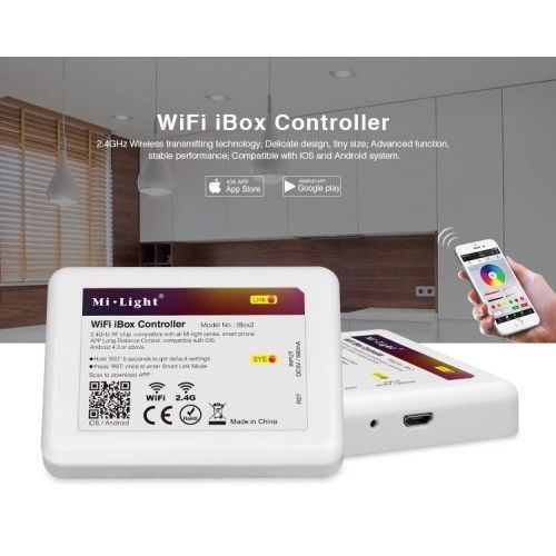 IBox1 Mi.light 2.4G Wireless контролер/шлюз зв'язок через Wi-Fi система керування освітленням RGB RGB RGBW RGB+CCT 5121 фото