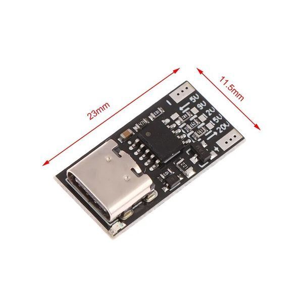 CTP9 PD-триггер модуль заряда преобразователь USB Type-C - PD2.0 / PD3.0 (9V-12V-15V-20V) Fast Charge Trigger 7276 фото