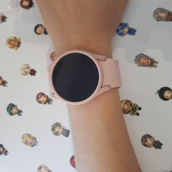 Deluxe Soft Silicone ремінець силіконовий Samsung Galaxy Watch 4 (40-44 мм) Classic (42-46 мм) РОЗОВИЙ official 6605 фото