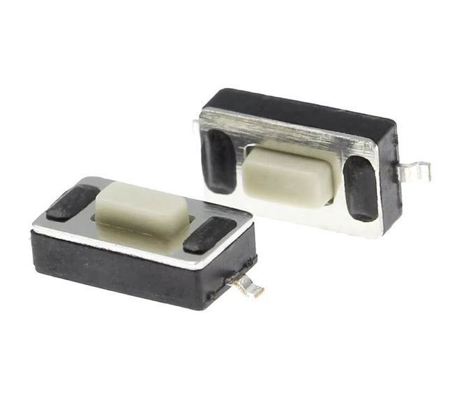 Кнопка тактовая 3*6*2.5 мм #2 2pin long DIP SMD микропереключатель телефон сигнализация брелок remote control 4359-2 фото