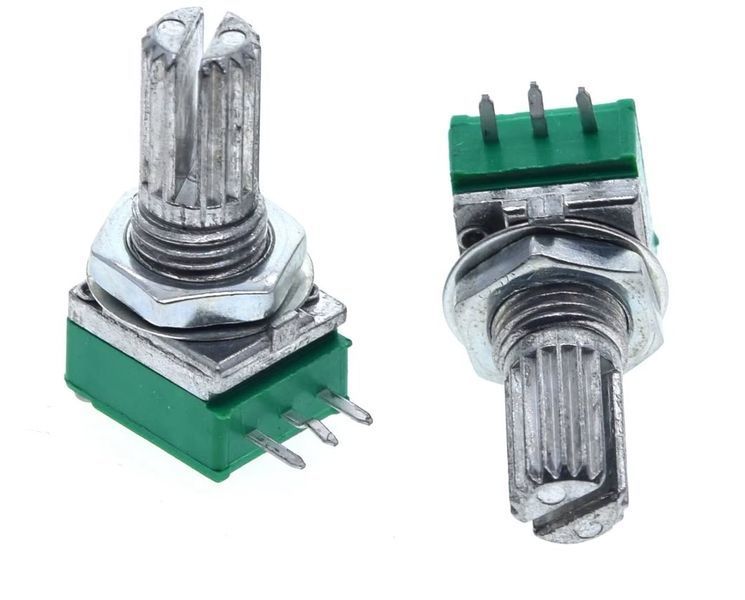 Потенциометр RK097 B20K 20K Ом (3 pin) &ndash; герметичный регулятор громкости для аудиоусилителей потенциометр крутилка Audio Amplifier Sealed Potentiometer 8304 фото
