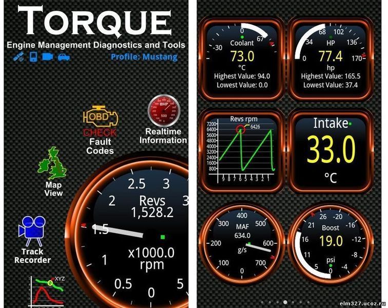 OBDII ELM 327 Bluetooth Rus Eng v1.5 блютуз бездротовий автосканер датчик помилок ScanMaster OBD Doctor DashCo 2453 фото