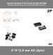 Кнопка тактовая 3*6*2.5 мм #2 2pin long DIP SMD микропереключатель телефон сигнализация брелок remote control 4359-2 фото 1