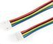 JST-GH-JST 5 pin 4S (шаг 1.25 мм) С ЗАЩЕЛКОЙ разъем мама кабель 15 см 7849 фото 2