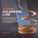 CP-2015 оплетка для выпайки припоя 2 мм (1.5 м) (Desoldering Braid Solder Remover Wick Goot Cable Wire) 3031 фото 5