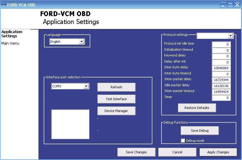 Діагностика FORD MAZDA mini VCI USB FoCom сканер адаптер для діагностики 2657 фото