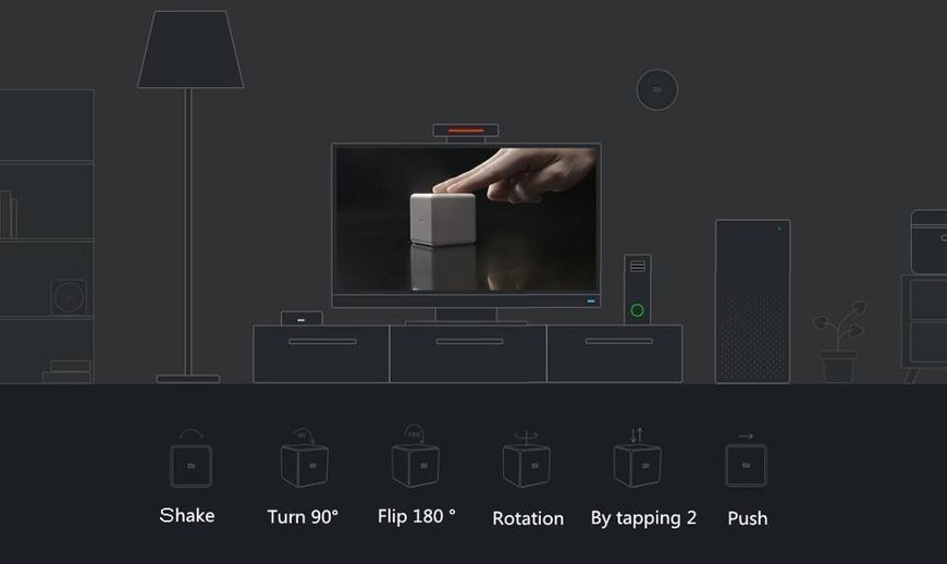 Контролер куб Xiaomi Aqara Cube Smart Home Controller. Пульт керування розумним будинком 5131 фото