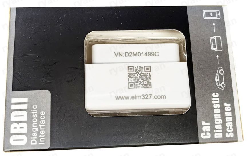 OBDII ELM 327 Bluetooth Rus Eng v1.5 блютуз бездротовий автосканер датчик помилок ScanMaster OBD Doctor DashCo 2453 фото