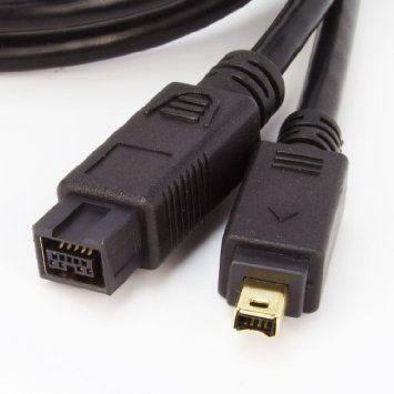 Кабель FireWire 800 9 pin - 400 4 pin IEEE 1394B (1,8 м) Logan Belkin Apple iMac connector 800mbps Cable Cord  Кабель 800 to 400 9 Pin до 4 Pin FireWire кабель (IEEE 1394b) для приєднання таких пристроїв як цифрові відеокамери, принтери, фотоапарати, скан 2571 фото