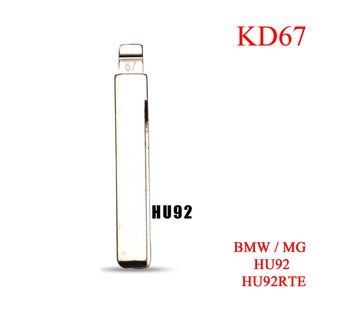 Keydiy жало викидне лезо ключа BMW MG HU92 HU92RTE No 67 KD Remote Key NO.67 5660 фото