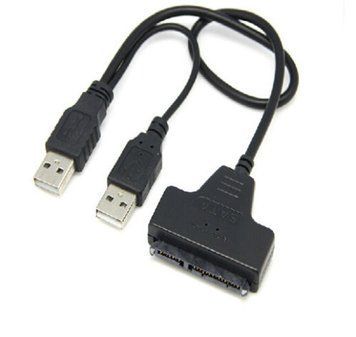 Адаптер USB 2xUSB - SATA HDD 3231 фото