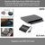 Кишеня USB + USB Type-C для ноутбукових приводів SATA CD DVD BD ROM ODD-програвача дисків 9,5-12,7 мм під'єднання приводу СД ДВД до ПК ТВ телефона планшета Android Win Linux Mac Caddy External Optical Disc Drive Enclosure for Laptop Notebook 0533-3 фото