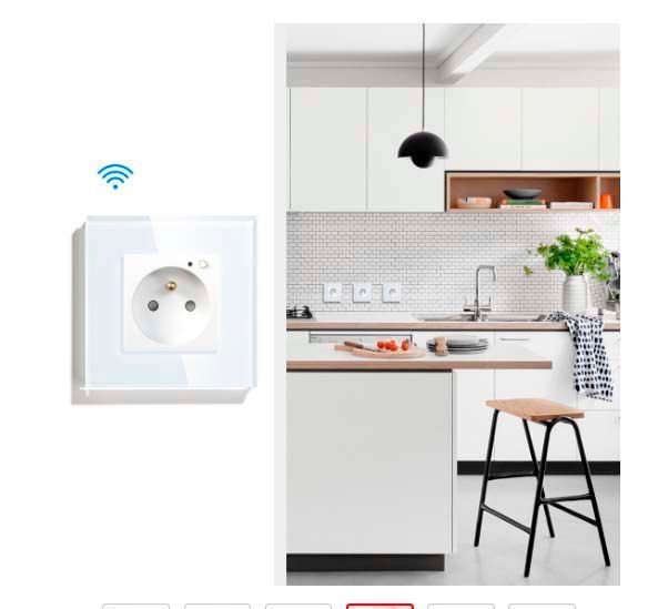 WiFi умная розетка 16А управляемая ДУ голосом или со смартфона Alexa IFTTT Google Home&amazon 5123 фото