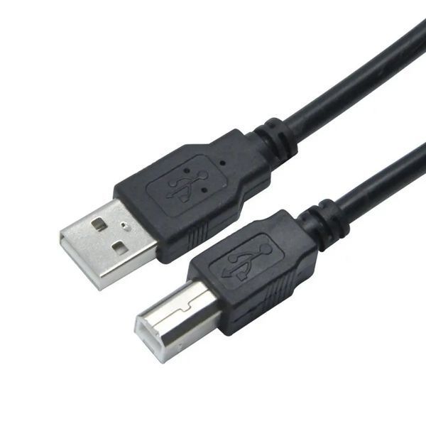 Кабель USB 2.0 (1,5м) A-B "тато-тато" для підключення принтера/сканера до ПК PRINTER SCANNER CABLE 2623 фото