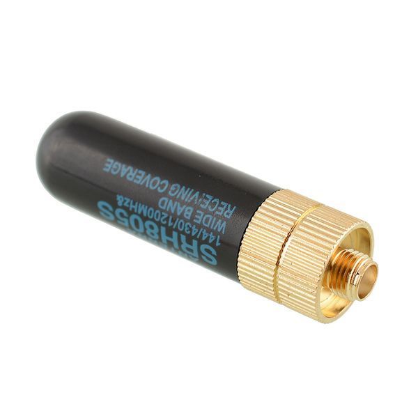 Компактная антенна OPPXUN Diamond SRH805S OPX805S разъем SMA-F, диапазон VHF/UHF Baofeng, Renwood, Кenwood 3418 фото