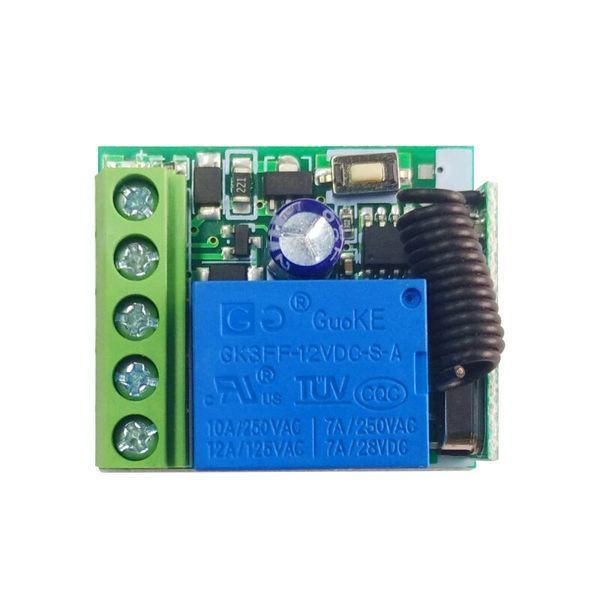 KR1201-A 12V 10A 1-канальное радио реле 315 MHz дистанционное управление устройствами на нестандартной частоте 6448 фото