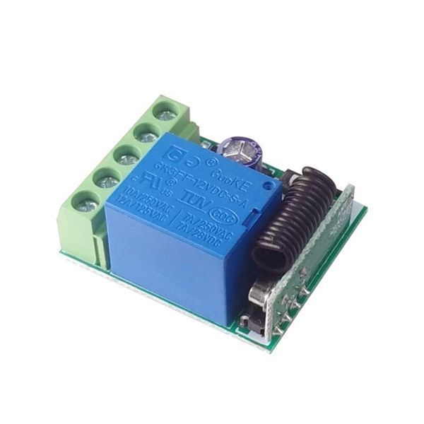 KR1201-A 12V 10A 1-канальное радио реле 315 MHz дистанционное управление устройствами на нестандартной частоте 6448 фото