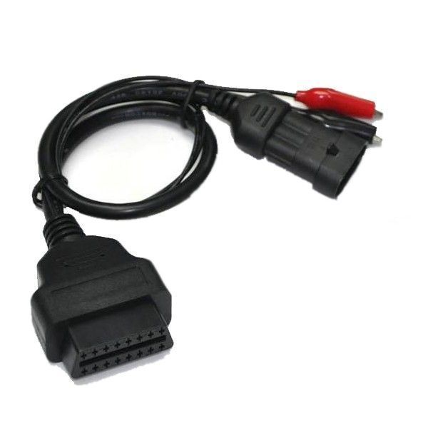 Переходник для Fiat/Alfa/Lancia/Chery 3 pin на 16 pin OBD 2090 фото