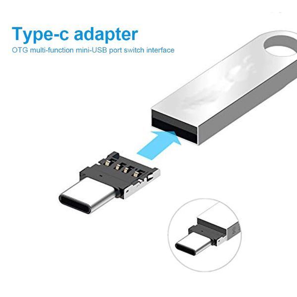 Переходник USB 3.0 Type-C 3.1 (папа) - USB (мама) OTG (коннектор под разъем USB мама) 5565 фото