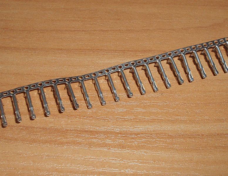 Пін Pin термінальний конектор 2.54 мм перемичка контактний роз'єм Дюпонт Dupont Terminal Connector Female 4491 фото