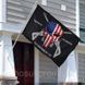 Свобода або смерть USA The 2nd Amendment 1789 Liberty Or Death (150х100 см) Black American Skull Flag Право на вільне володіння зб 6851 фото 3
