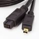 Кабель FireWire 800 9 pin - 400 4 pin IEEE 1394B (1,8 м) Logan Belkin Apple iMac connector 800mbps Cable Cord  Кабель 800 to 400 9 Pin до 4 Pin FireWire кабель (IEEE 1394b) для приєднання таких пристроїв як цифрові відеокамери, принтери, фотоапарати, скан 2571 фото 3