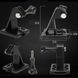Кріплення камери на шолом (ЧОРНИЙ) NVG AC Prof Lightweight Tactical Standard Helmet Mount Adapter 7044 фото 3