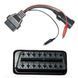 Переходник для Fiat/Alfa/Lancia/Chery 3 pin на 16 pin OBD 2090 фото 1