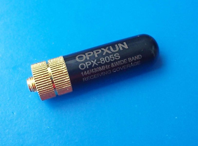 Компактная антенна OPPXUN Diamond SRH805S OPX805S разъем SMA-F, диапазон VHF/UHF Baofeng, Renwood, Кenwood 3418 фото