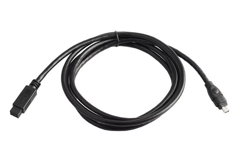 Кабель FireWire 800 9 pin - 400 4 pin IEEE 1394B (1,8 м) Logan Belkin Apple iMac connector 800mbps Cable Cord  Кабель 800 to 400 9 Pin до 4 Pin FireWire кабель (IEEE 1394b) для приєднання таких пристроїв як цифрові відеокамери, принтери, фотоапарати, скан 2571 фото