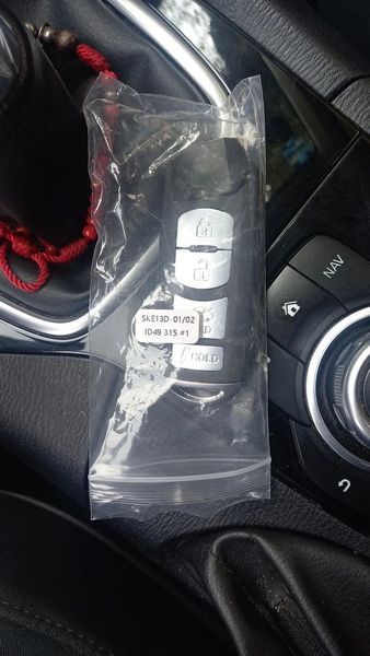 MAZDA SKE13E-01 ID49 NXP7953 315 MHz USA SMART ключ смарт-картка (FCC ID SKE13D01) на 4 кнопки 6662 фото