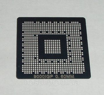 BGA шаблоны ATI 0.6 mm 9000 IGP трафареты для реболла реболинг набор восстановление пайка ремонт прямого нагре 4129 фото
