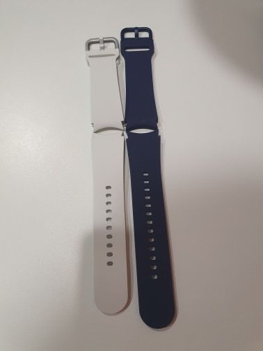 Deluxe Soft Silicone ремешок силиконовый Samsung Galaxy Watch 4 (40-44 мм) Classic (42-46 мм) ГОЛУБОЙ official 6606 фото