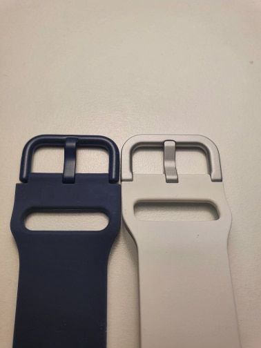 Deluxe Soft Silicone ремешок силиконовый Samsung Galaxy Watch 4 (40-44 мм) Classic (42-46 мм) ГОЛУБОЙ official 6606 фото