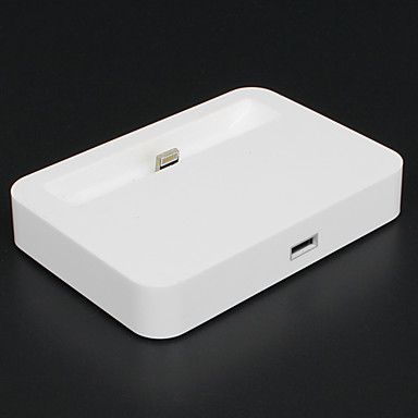 IPhone 5G Док станция White Sync Charging Dock Station Stand iCharger 2619 фото
