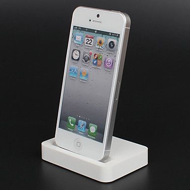IPhone 5G Док станция White Sync Charging Dock Station Stand iCharger 2619 фото