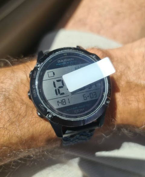 Garmin Fenix 7X (42 мм) Solar скло захисне 9H Premium Tempered Glass 7868 фото