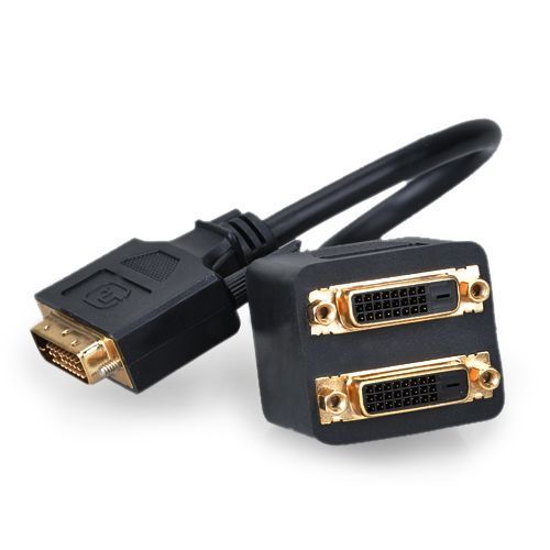 Сплітер розгалужувач сигналу DVI &mdash; 2 x DVI дві 2653 фото