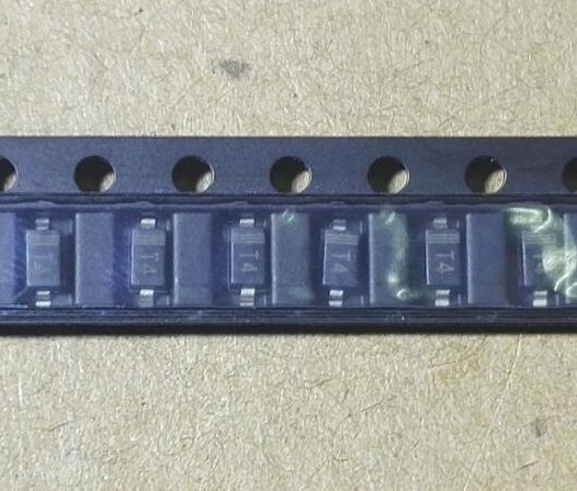 Диод SMD кремниевый 1N4148 (аналог КД522Б) 1206 T4 SOD123 0.15A 100V W1 4813 фото