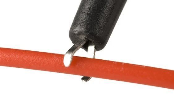 Тестовая клипса для логического анализатора 1 шт -20 см- (Male head "папа") Jumper wire Clip Test Hook Clips Logic Analyzer 3571-3 фото