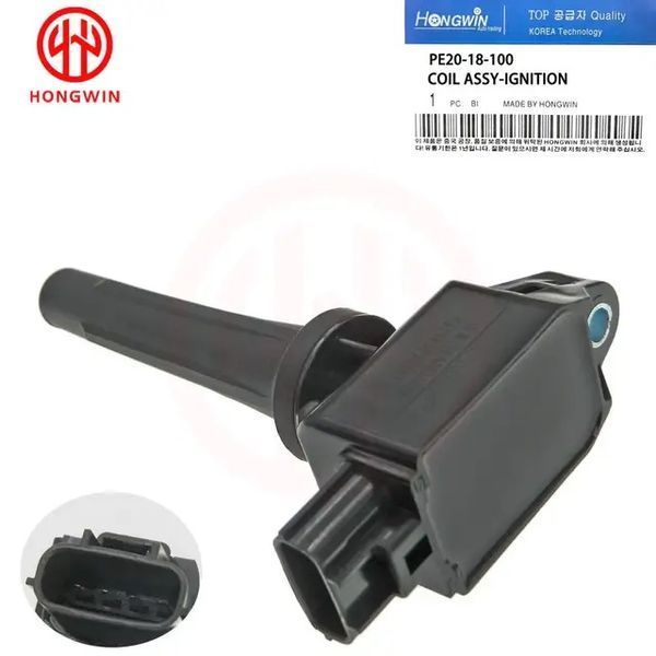HONGWIN Mazda PE20-18-100 PE20-18-100A Skyactiv котушка запалювання Mitsubishi Mirage DE Ignition Coil For Mazda 7786 фото